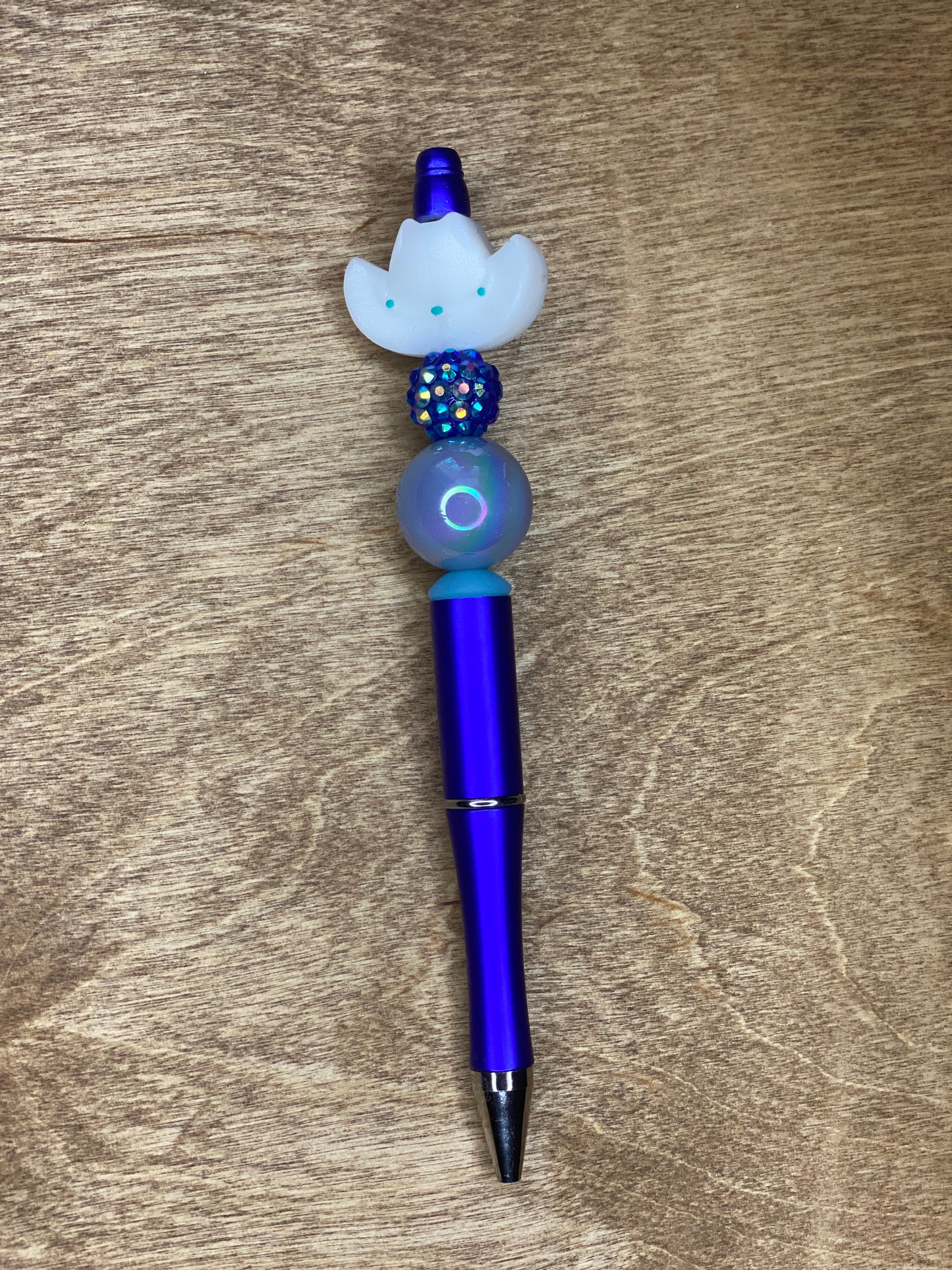 Glizty Cowboy Beaded Pen