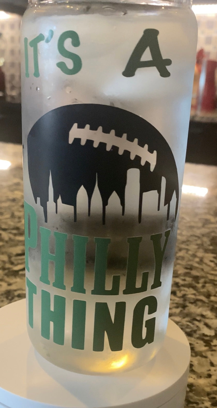 Philly Glass Cup